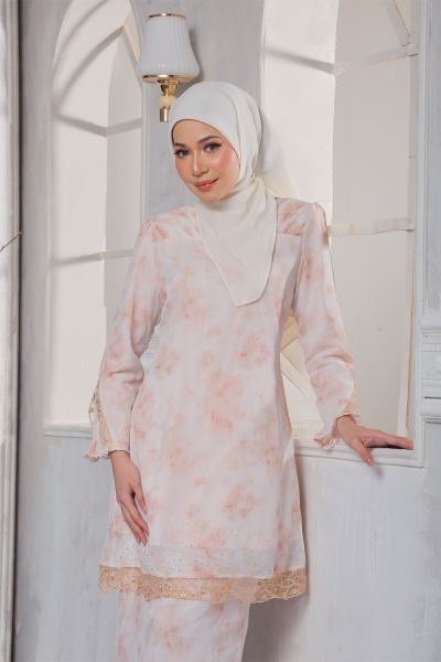 Kurung Dahlia Mom  - Beige 